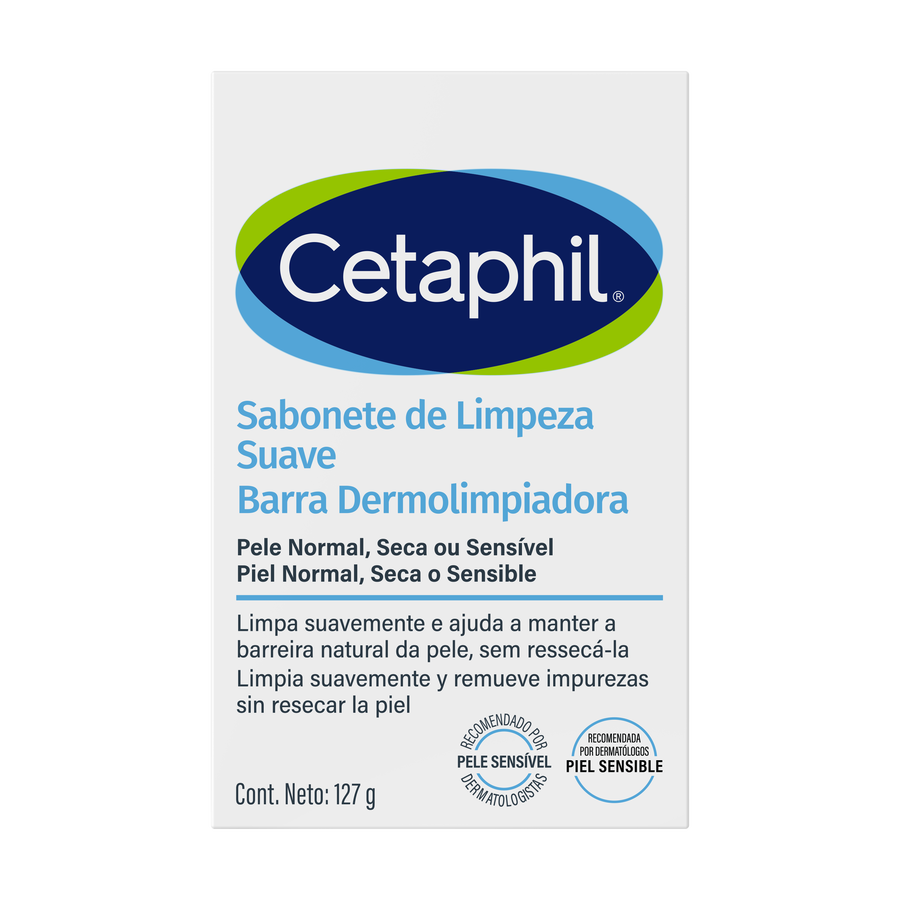 CETAPHIL Barra dermolimpiadora suave 127gr
