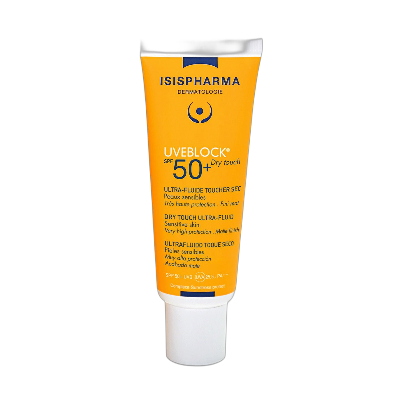 ISISPHARMA UVEBLOCK fps50+ toque seco 40ml (fondo limpio)