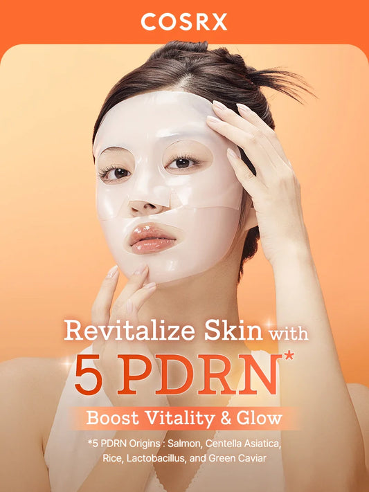 COSRX 5 PDRN Hyaluronic vital hydrogel mask 3pz