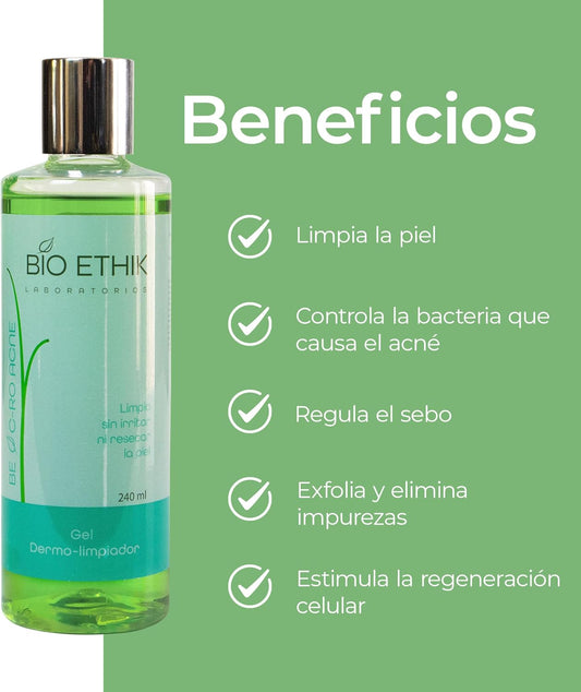 BIO ETHIK C-RO acné dermolimpiador 50g