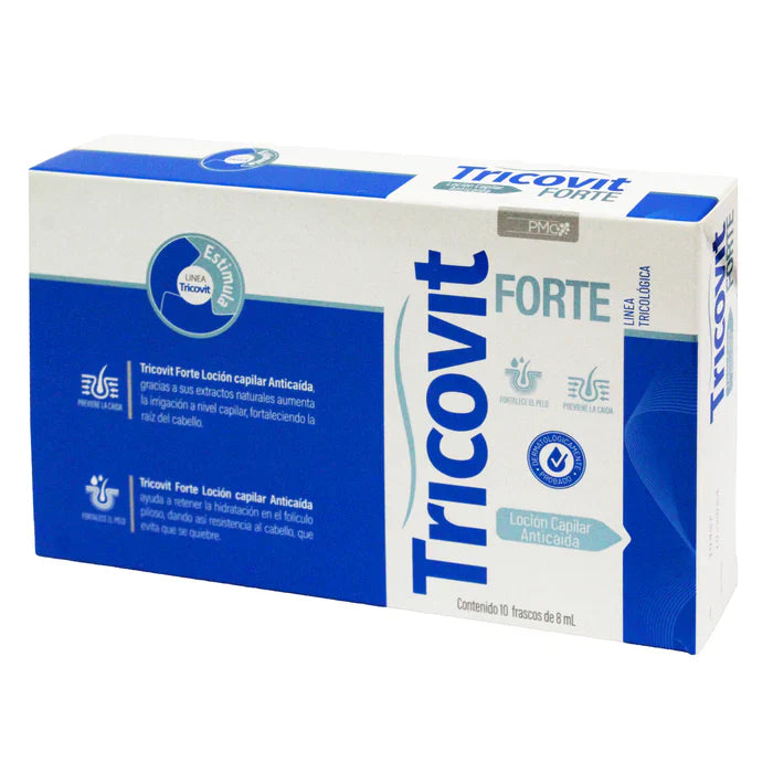 TRICOVIT Forte loción capilar anticaida 10x8ml