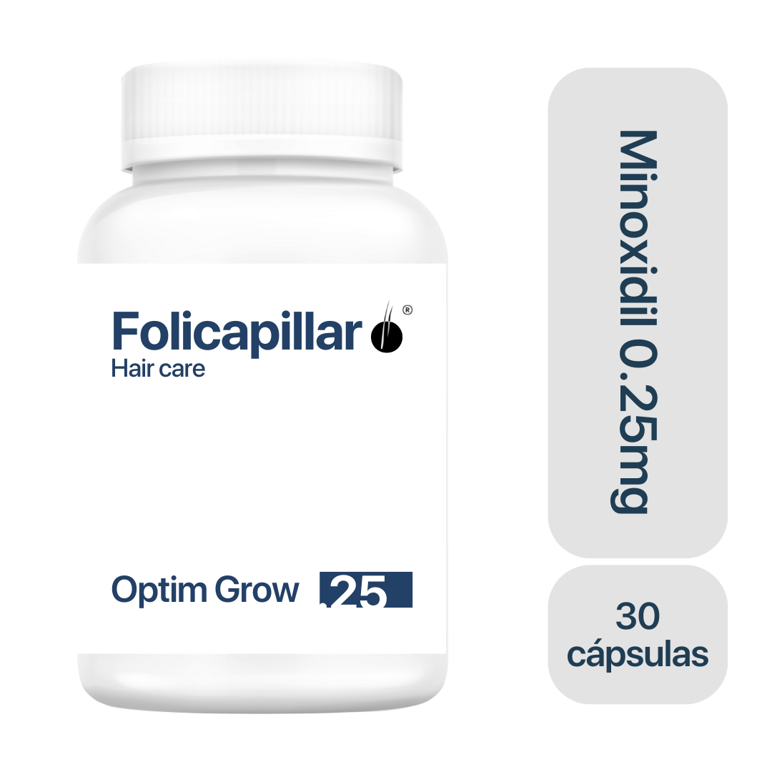 FOLICAPILLAR Minoxidil 0.25mg | 30 cápsulas