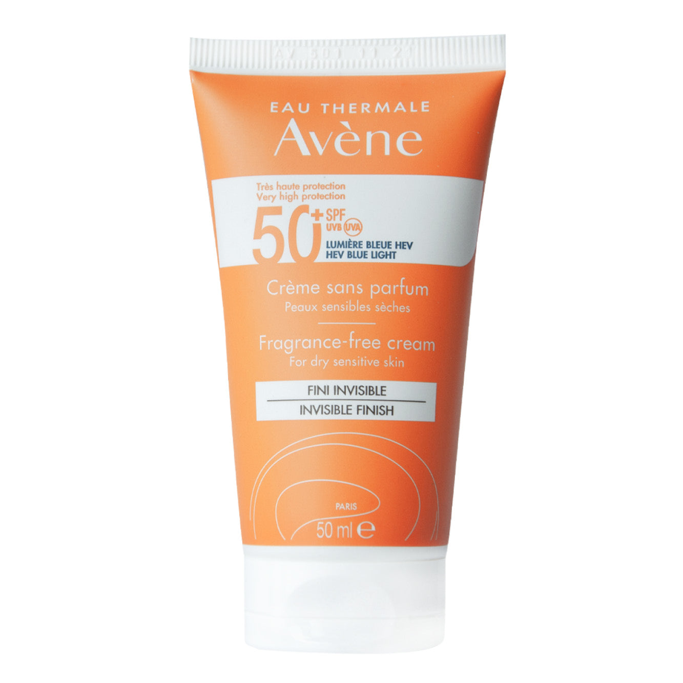 AVENE Crema sin color 50+ 50ml