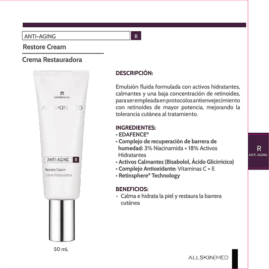 ALL SKIN MED Antiaging R crema restauradora de transición 50ml