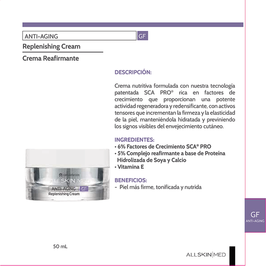 ALL SKIN MED ANTIAGING GF FIRMING SERUM 50ML