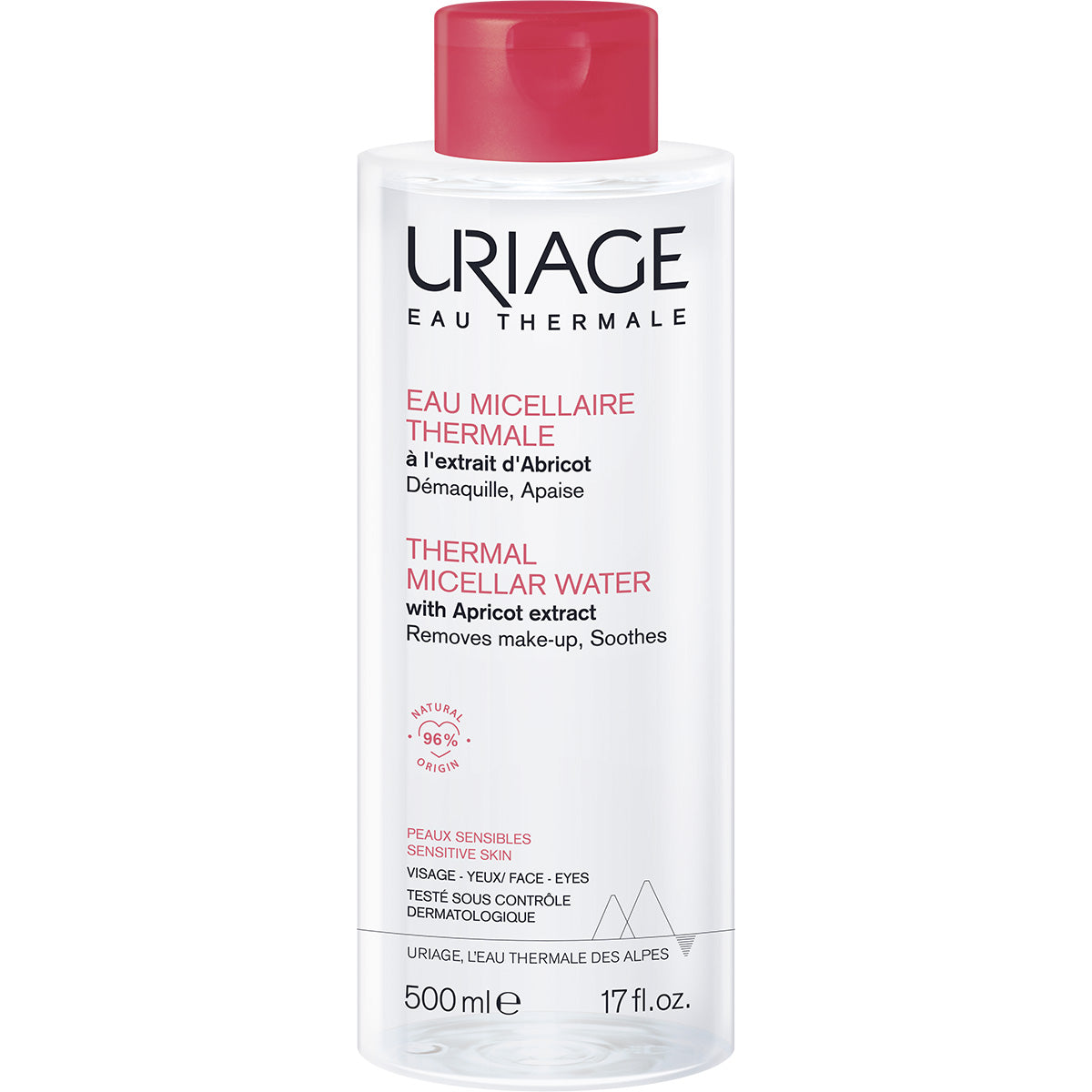 URIAGE Agua micelar piel sensible 500ml