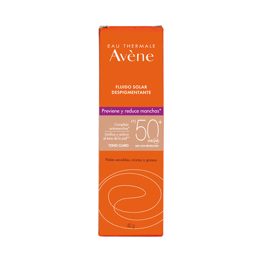 AVENE Fluido Solar despigmentante 40g tono claro