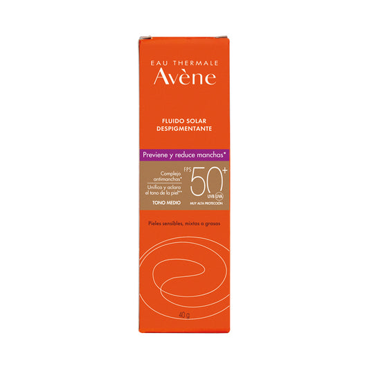 AVENE Fluido Solar despigmentante 40g tono medio