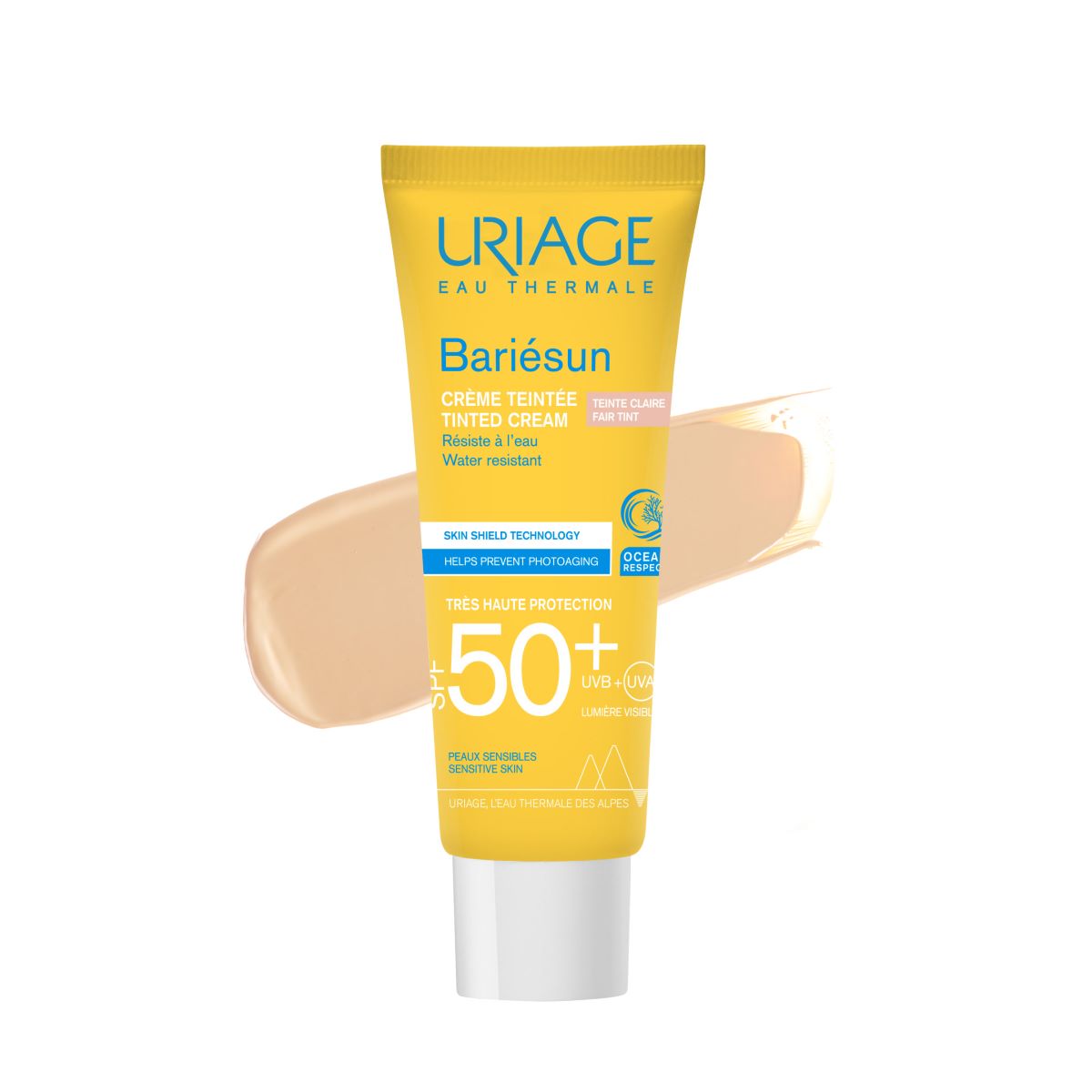 URIAGE Bariesun Spf50+ crema con color tono claro 50ml
