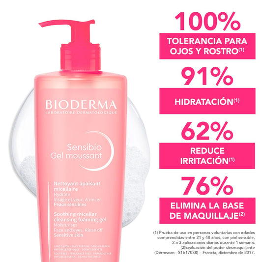 BIODERMA SENSIBIO Moussant gel 200ml