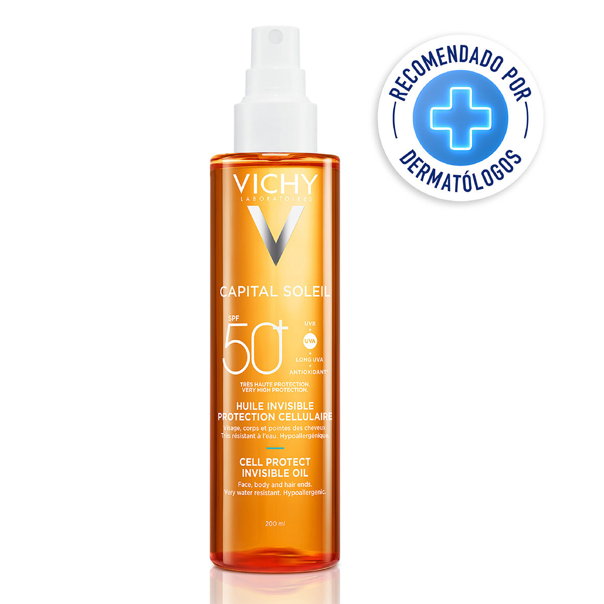 VICHY Capital soleil cell protect oil fps50 200ml