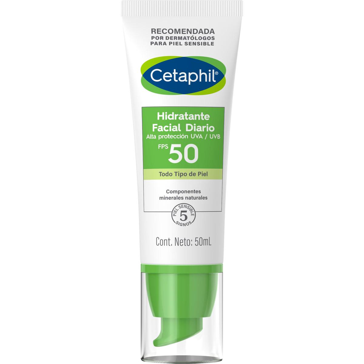 Cetaphil Hidratante Facial Diario fps50 50ml