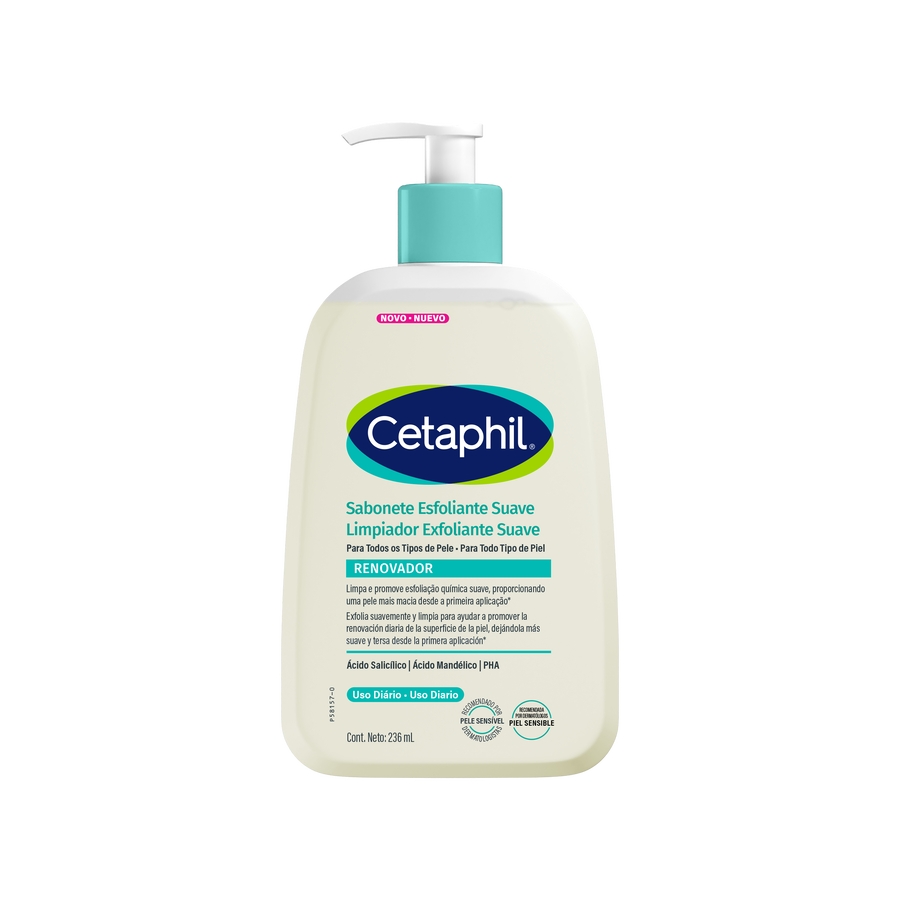 CETAPHIL Limpiador exfoliante suave renovador 236ml
