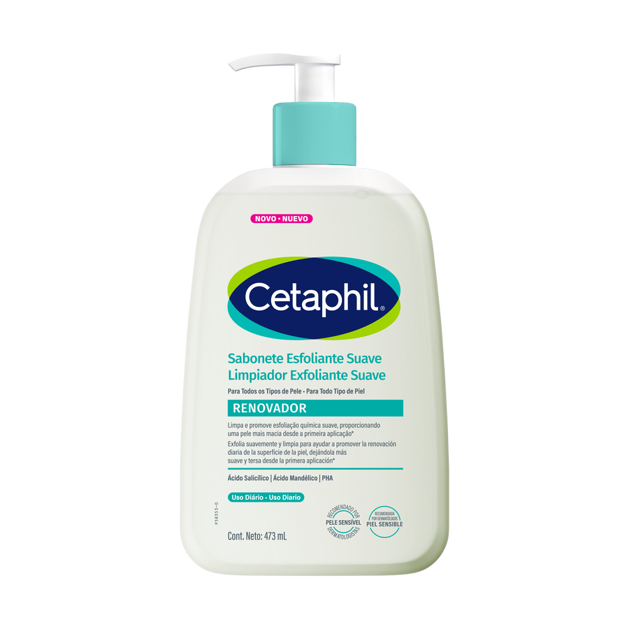 CETAPHIL Limpiador exfoliante suave renovador 473ml