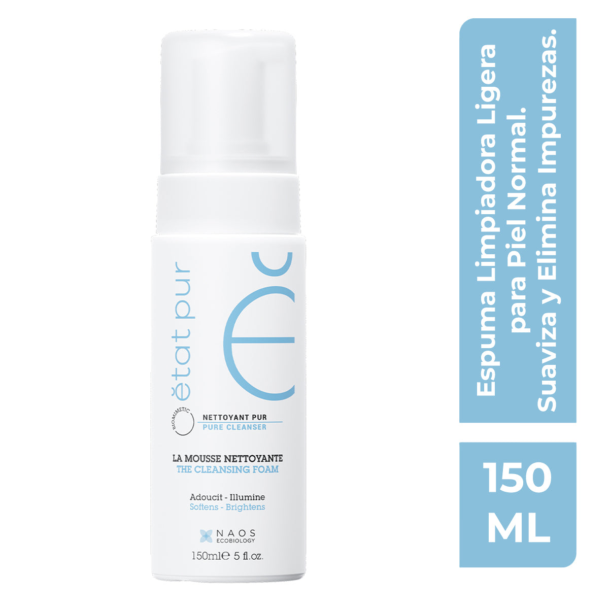 ETAT PUR Espuma limpiadora 150ml