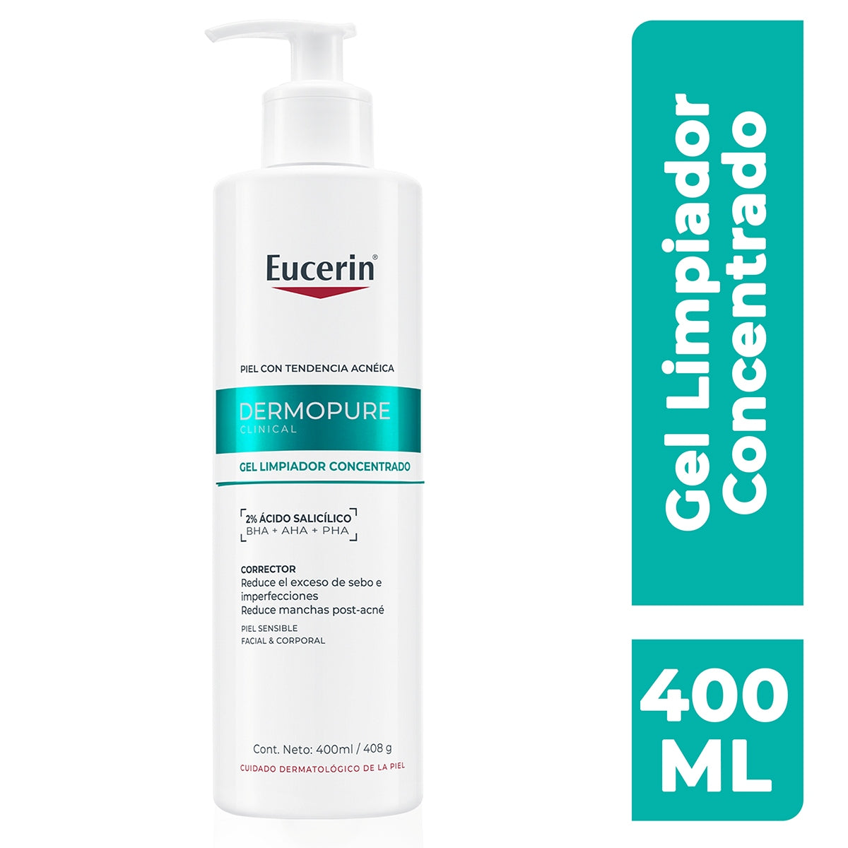 EUCERIN Dermopure limpiador concentrado 400ml