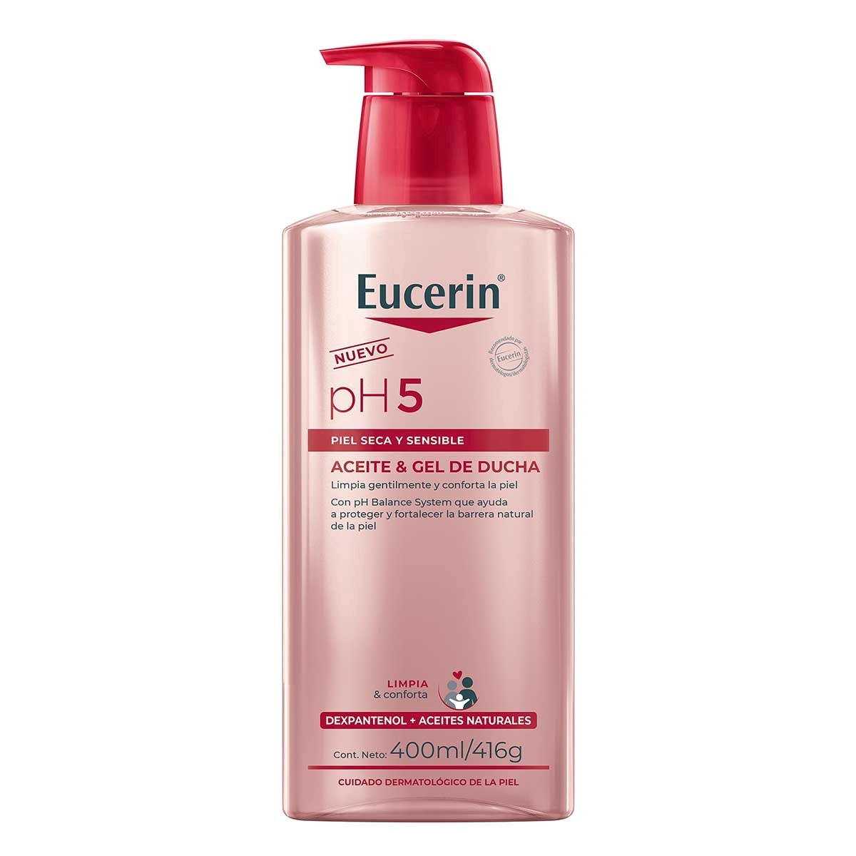 EUCERIN pH5 Aceite y gel de ducha 400ml