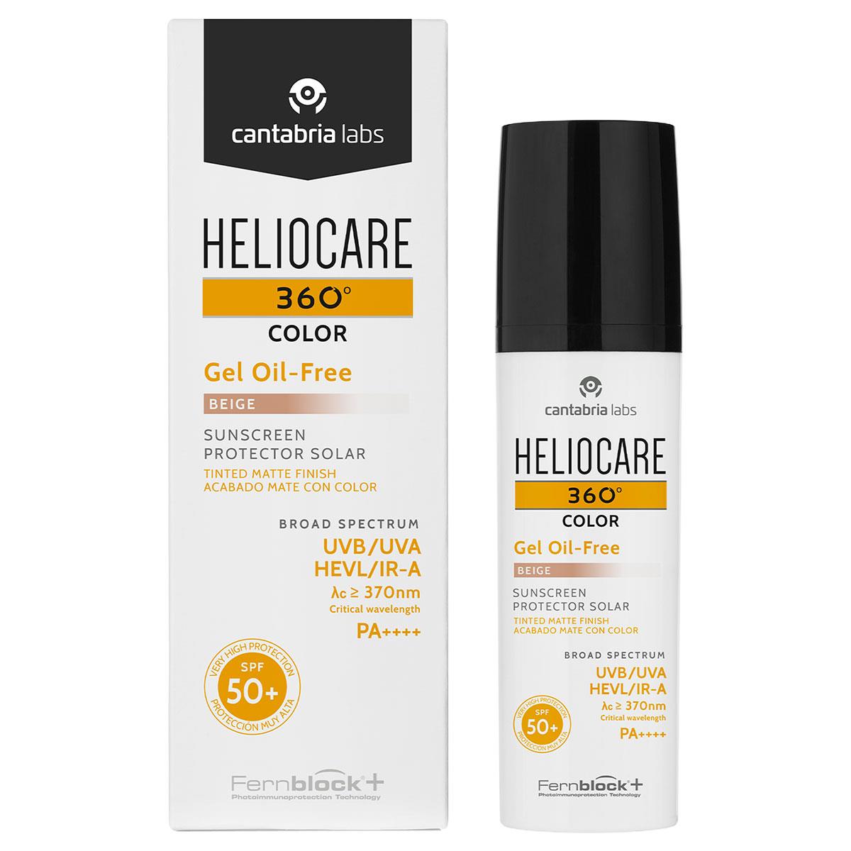 HELIOCARE 360 Gel oil-free color beige 50ml