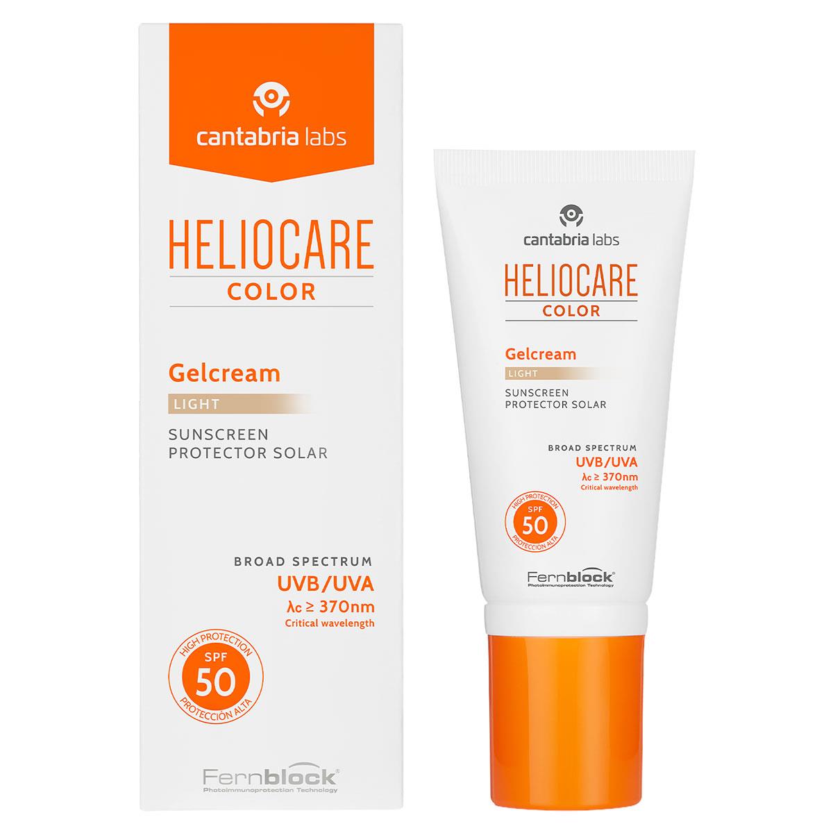 HELIOCARE Gel crema color light 50ml