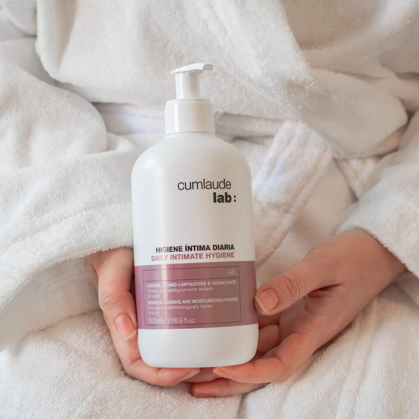 Cumlaude lab Gel Limpiador Higiene Intima Diario 500ml