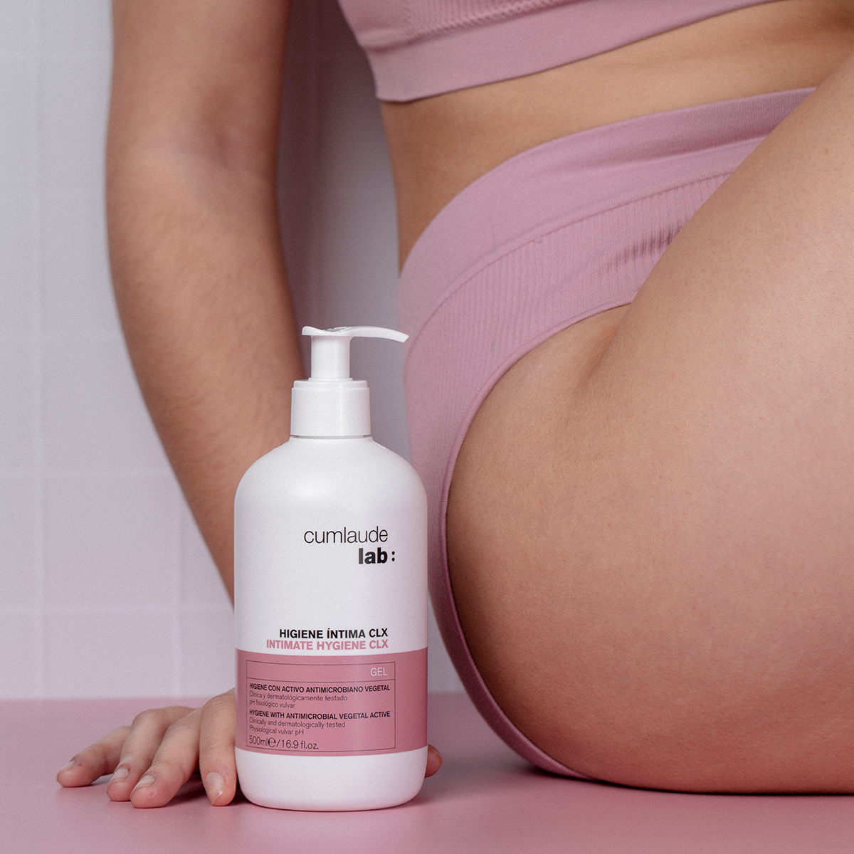 Cumlaude lab Gel Limpiador Higiene Intima CLX 500ml