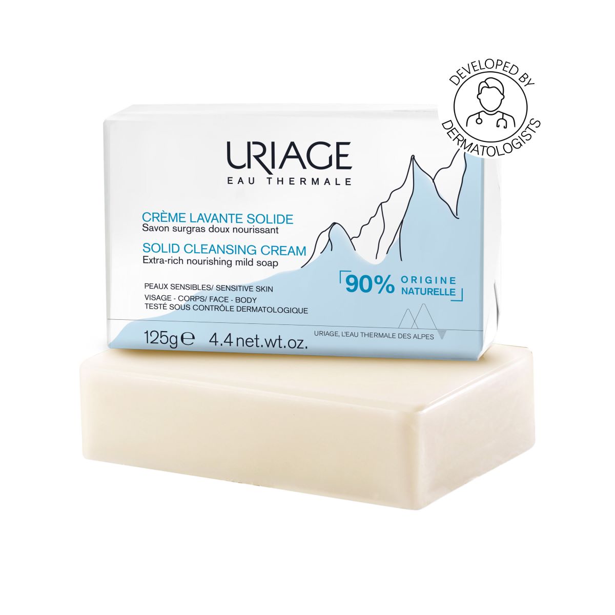 URIAGE Jabón Sólido Limpiador 125g