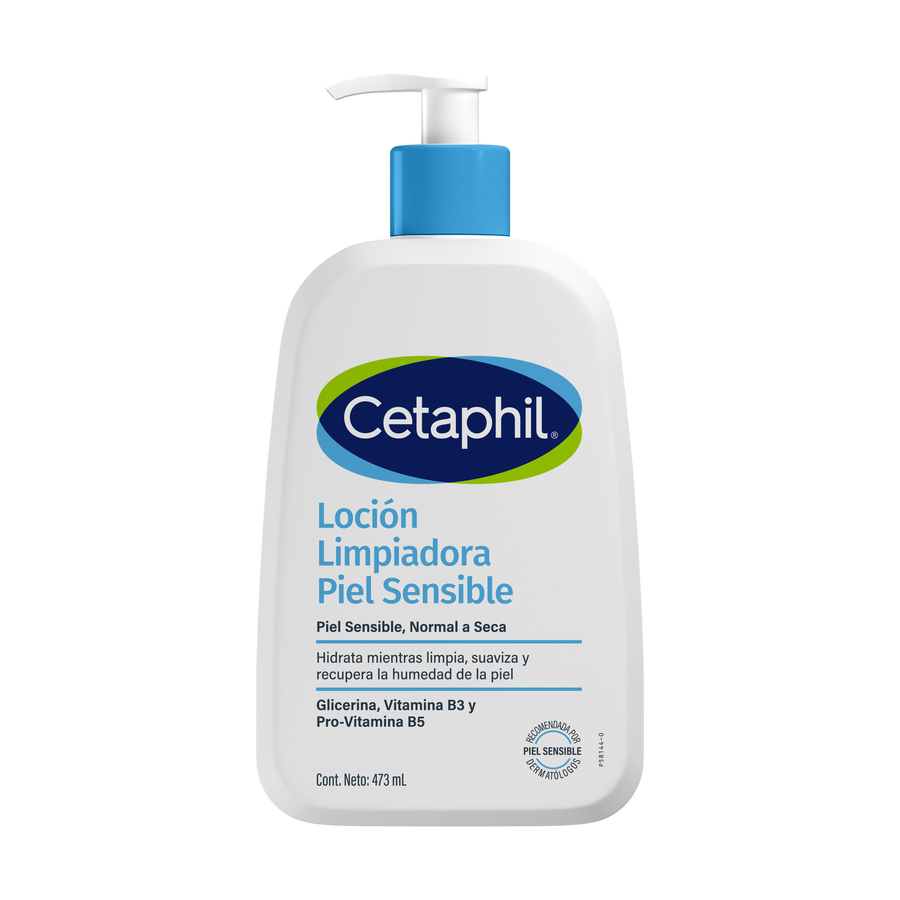 CETAPHIL Loción limpiadora piel sensible 473ml