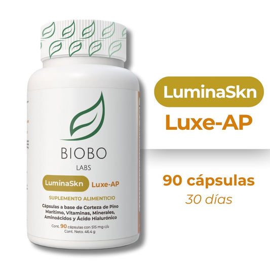 BIOBO LABS luminaskin luxe-ap 90caps 500mg vegetal