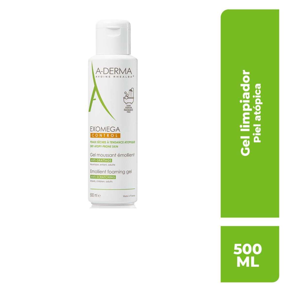 ADERMA Exomega Control Gel Dermolimpiador 500ml