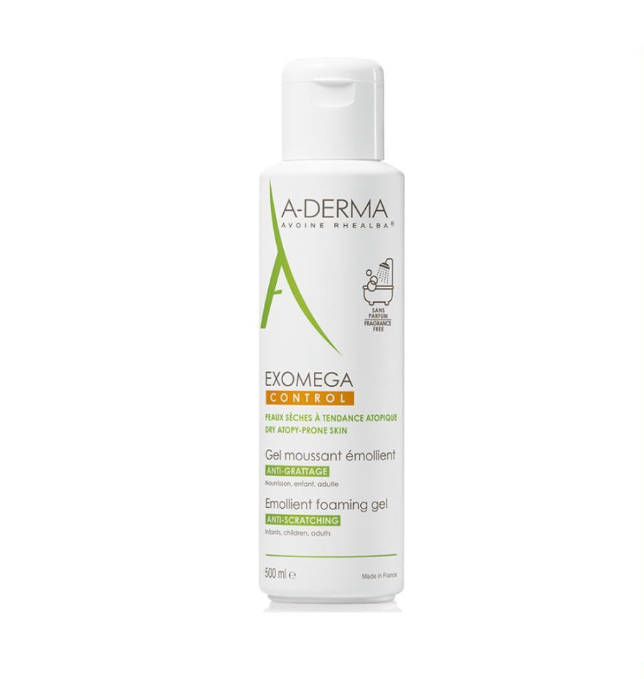 ADERMA Exomega control gel dermolimpiador 500ml