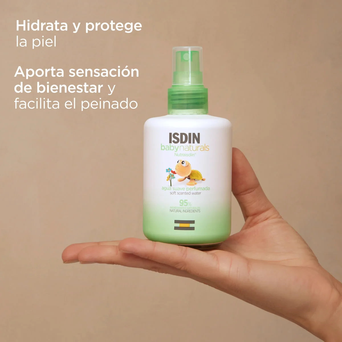 ISDIN Babynaturals agua suave perfumada 200ml