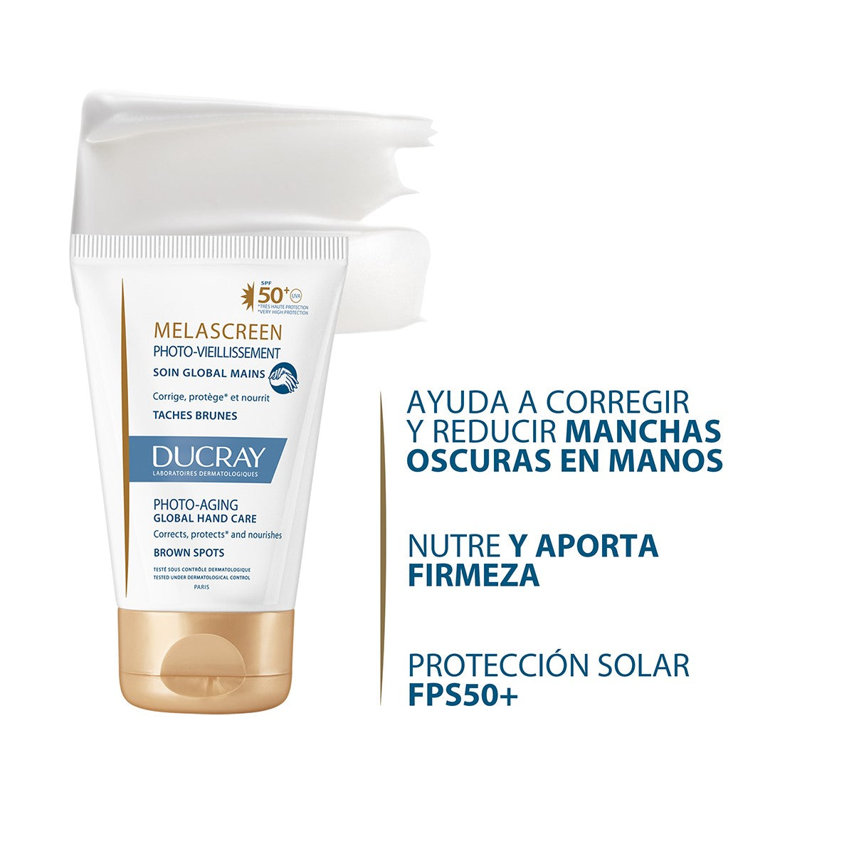 DUCRAY Melascreen Crema Anti Manchas Anti Fotoenvejecimiento Spf 50+ 50 Ml