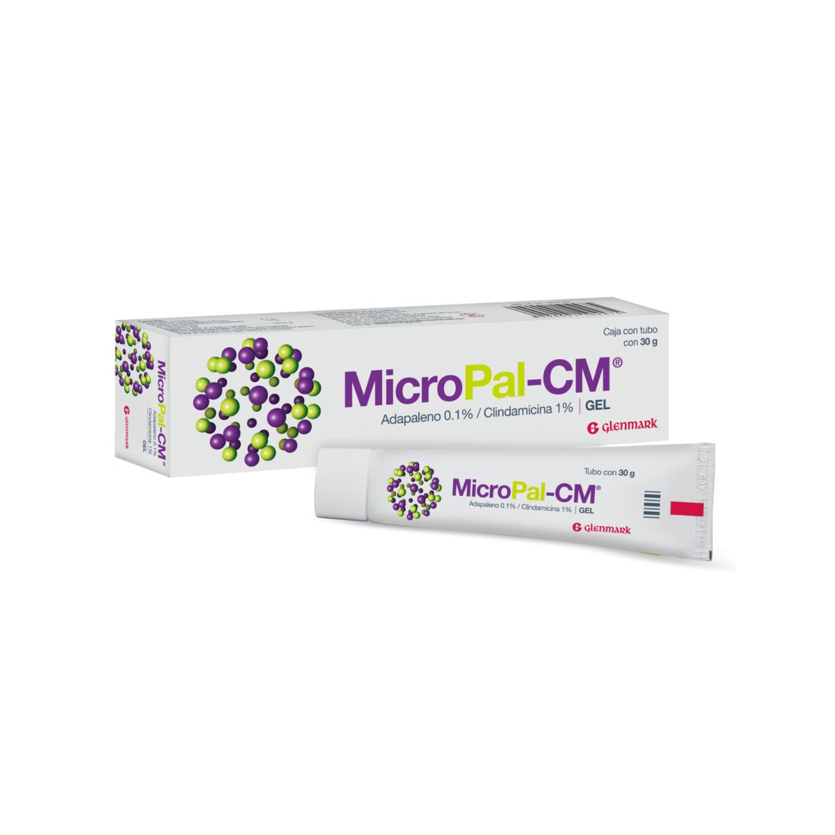 Glenmark Micropal-Cm Gel Tubo 30 G