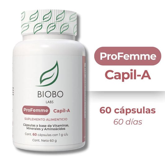 BIOBO LABS profemme Capil-A 60caps 1g vegetal