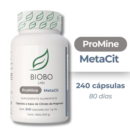 BIOBO LABS Promine Metacit 240caps 1000mg vegetal