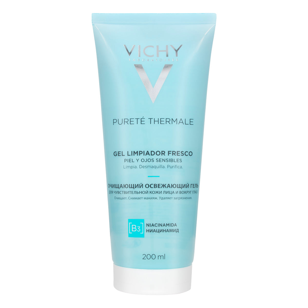 VICHY Pureté Thermale Gel Limpiador Fresco 200 Ml