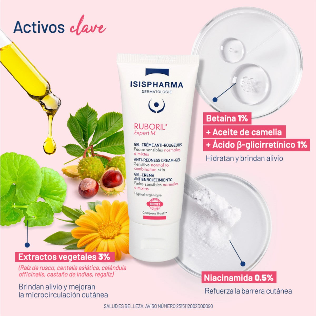 ISISPHARMA RUBORIL EXPERT M NORMAL-MIXED SKIN 40ML