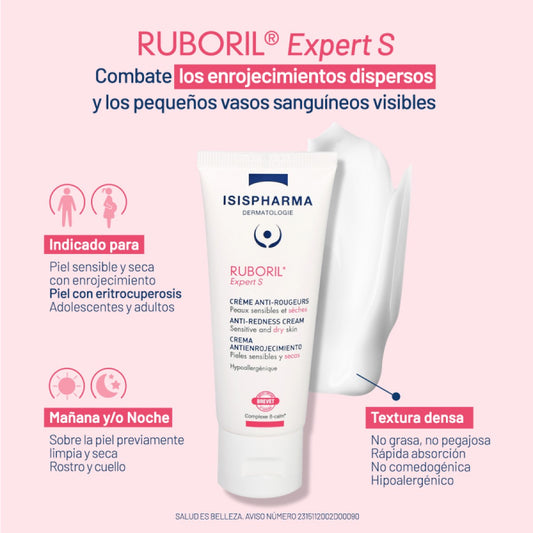 ISISPHARMA RUBORIL EXPERT S DRY SKIN 40ML
