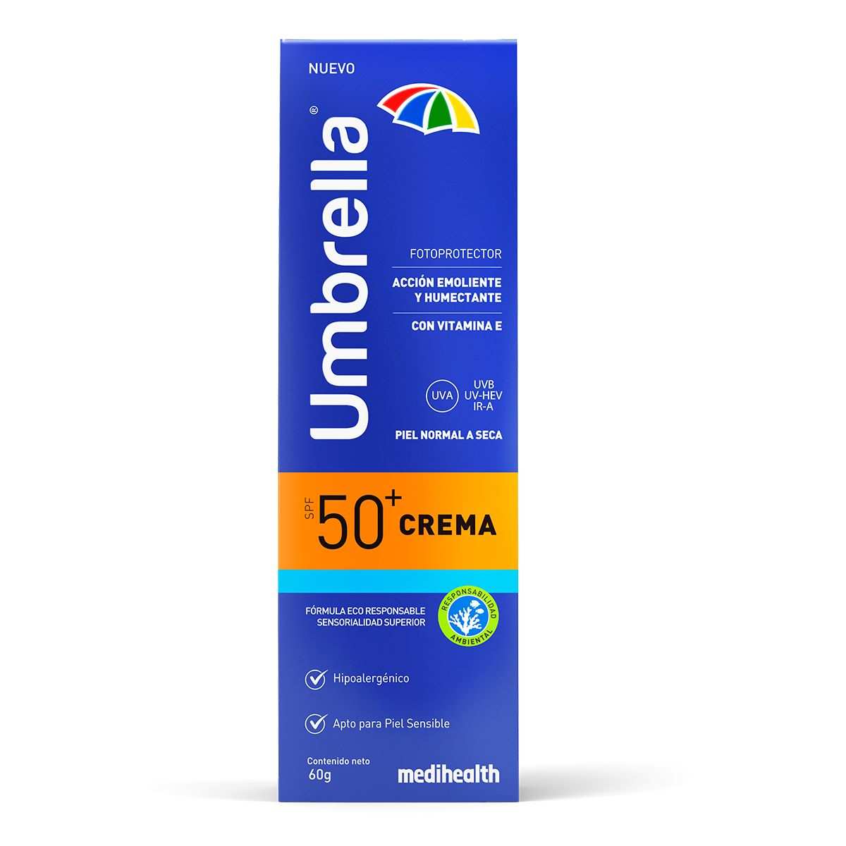 Umbrella Crema Pantalla + Filtro Solar 60G
