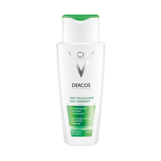 VICHY Dercos Shampoo anticaspa cabello seco 200ml