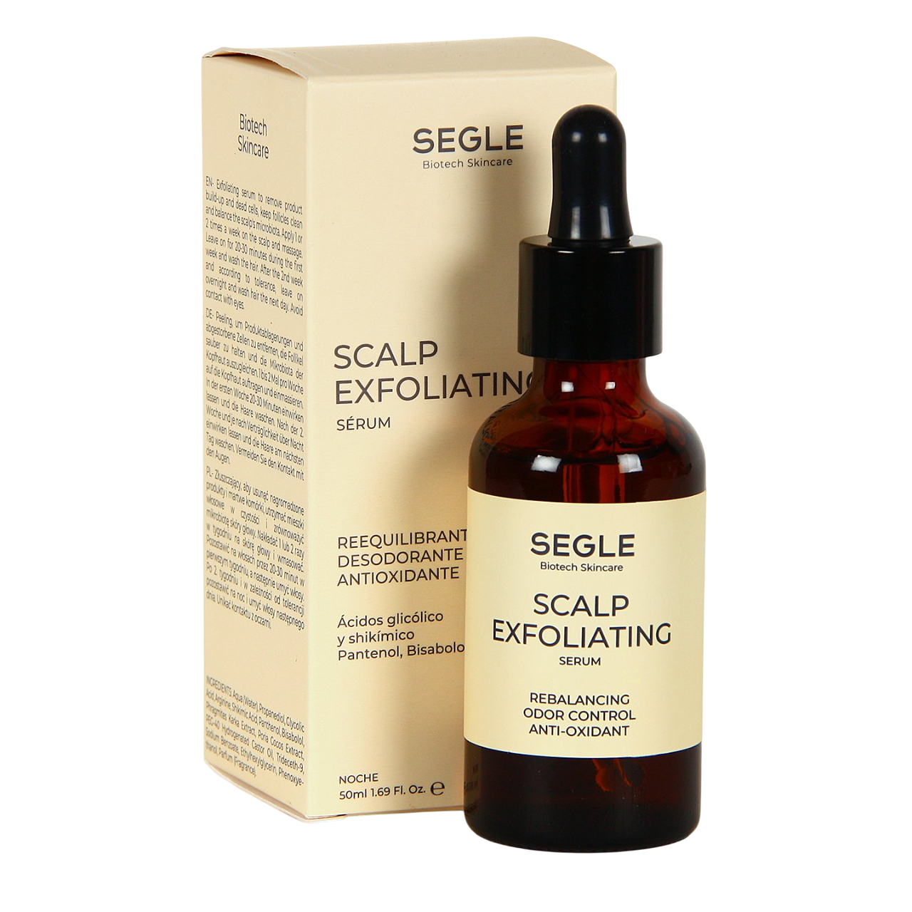 SEGLE Exfoliante scalp serum 50ml