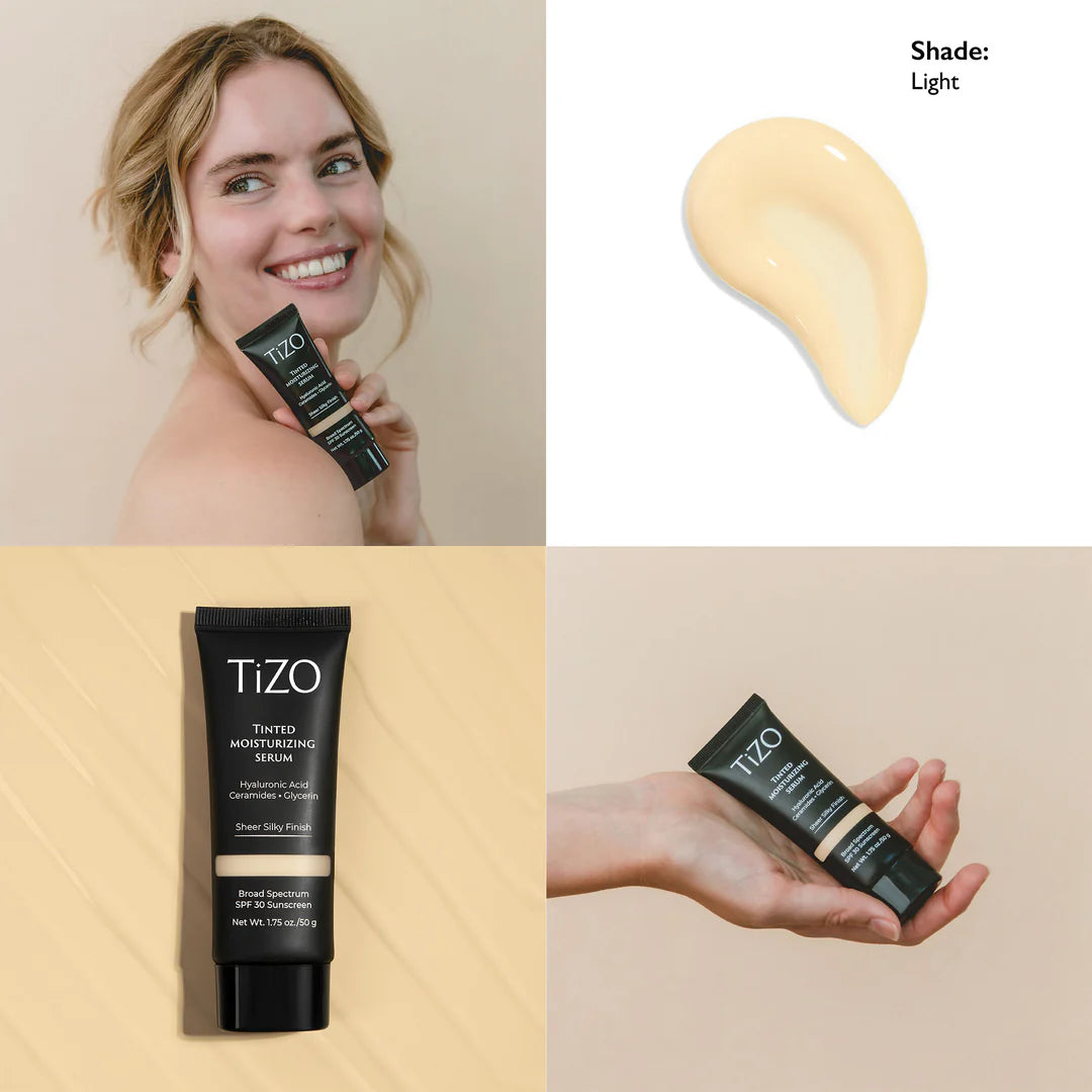 TIZO TINTED MOISTURIZING SERUM Light