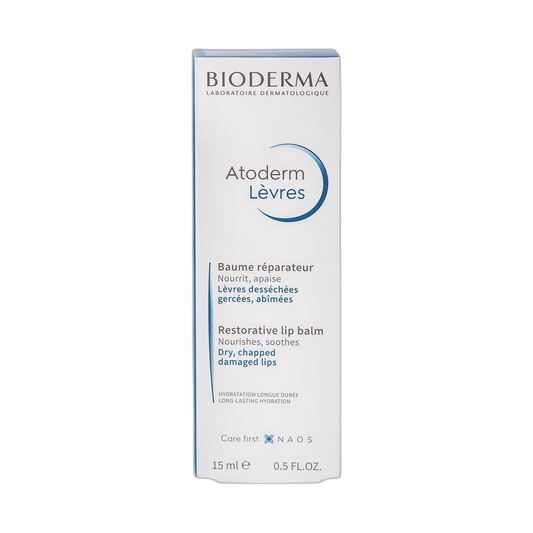 BIODERMA Atoderm bálsamo labios 15ml (fondo limpio)