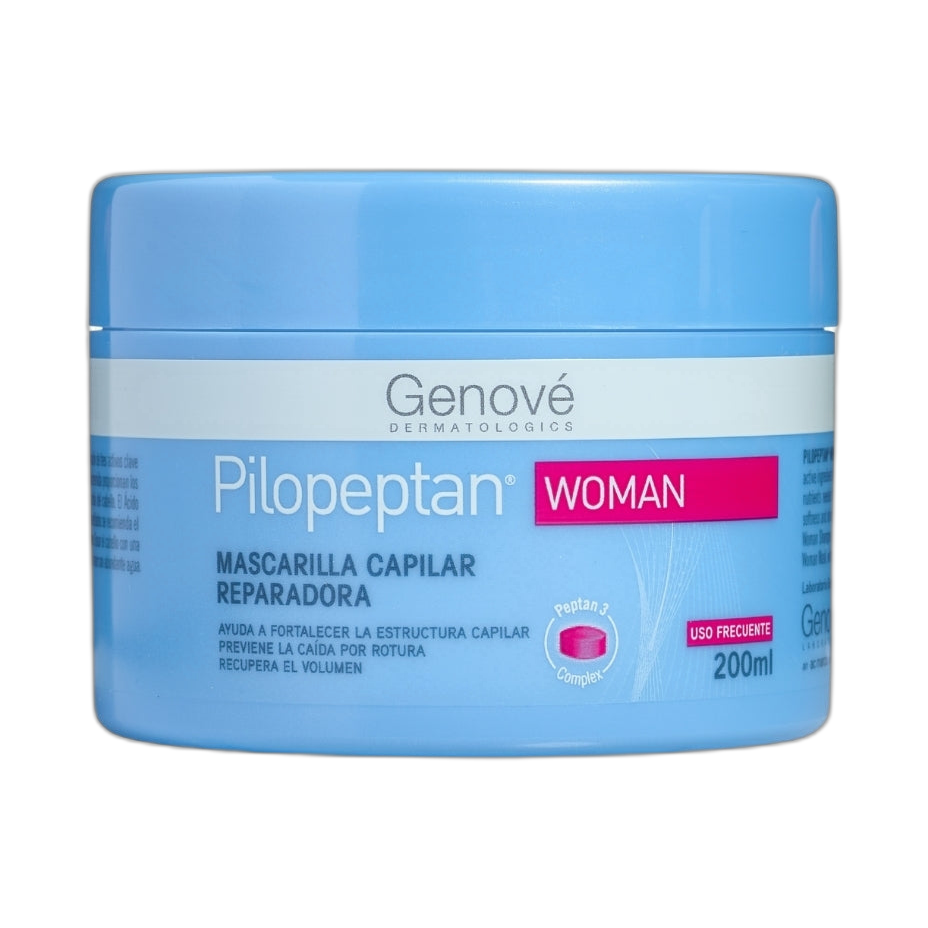 GENOVÉ Pilopeptan woman mascarilla capilar 200ml (fondo limpio)