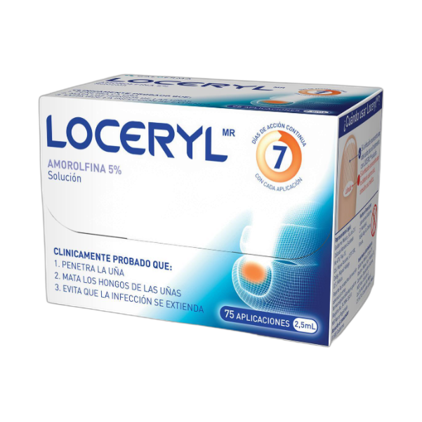 GALDERMA Loceryl Laca 5% 2.5 Ml (fondo limpio)