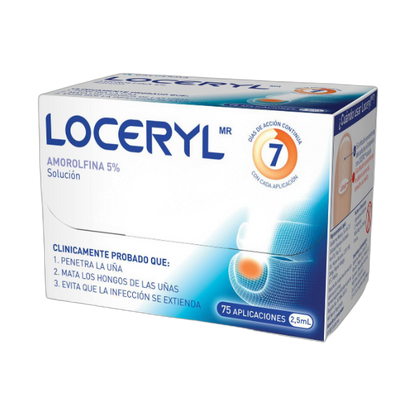 GALDERMA Loceryl Laca 5% 2.5 Ml (fondo limpio)