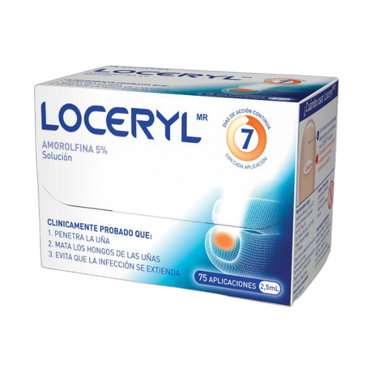 GALDERMA Loceryl Laca 5% 2.5 Ml (fondo limpio)