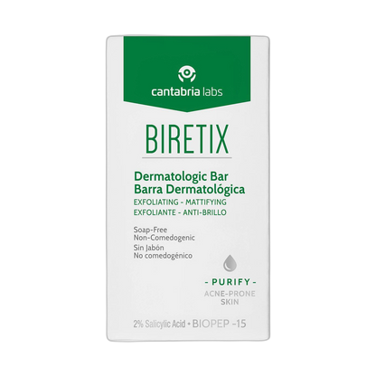 BIRETIX Barra dermatológica 80gr (fondo limpio)