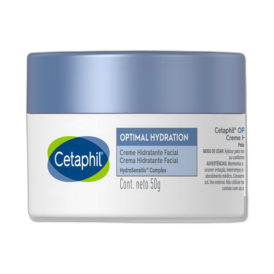 Cetaphil Optimal hydration crema facial de día 48gr (fondo limpio)