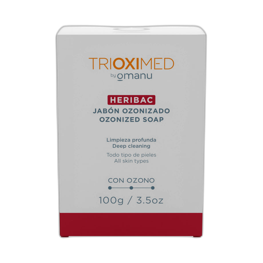 TRIOXIMED  Heribac Jabon 100gr (fondo limpio)